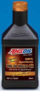 AMSOIL 0W-30 Signature Series (SSO), 100% Synthetic 0W30 Motor Oil